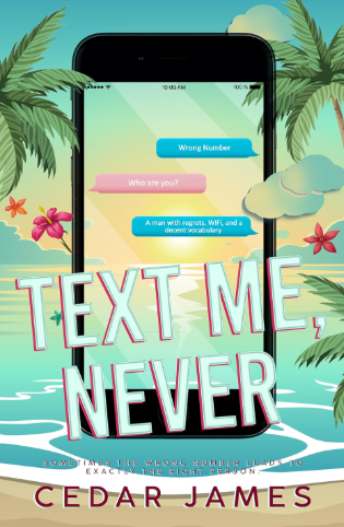 Text Me Never by Cedar James
